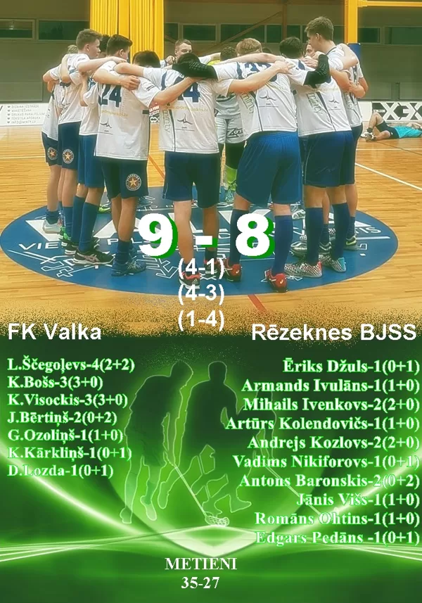 FK Valka - Rēzeknes BJSS